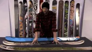 Big Mountain Rocker Ski Guide - Reverse Camber Explanation