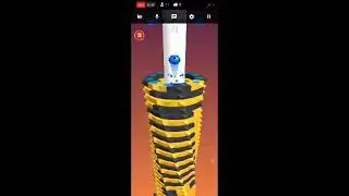 Live Gameplay: Setting a New World Record in Stack Ball 🏀 #short feed#short #stack