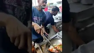 | Gobi fried Rice | famous Hotel in Renigunta | | Street side food | Wife Chethi Vanta |  #shorts