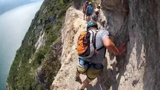 Sentiero Contrabbandieri via ferrata - Garda t&oacute; - Olaszorsz&aacute;g - Alpok