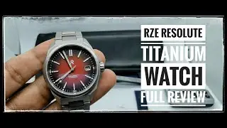 My best alternative to the Sinn 556i: RZE Resolute Cobalt Blue/Crimson Red titanium full review #rze