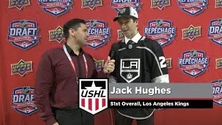 Jack Hughes - 51st Overall - Los Angeles Kings