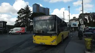 İETT Otokar Kent 290LF (O-1240) İle 25 Hattında Yolculuk