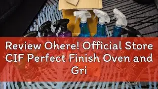 Review Ohere! Official Store CIF Perfect Finish Oven and Grill Spray 435 ML