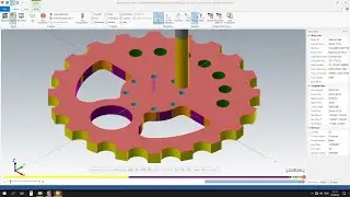 Mastercam: Generating Precision Toolpaths for Gear Theeth #MastercamToolpaths #Gear #CNCProgramming