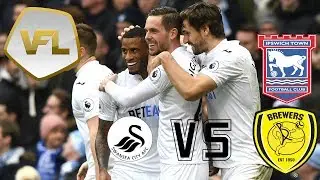 VFL Swansea VS VFL Ipswich and VFL Burton