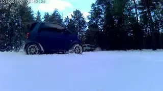 smart 450, Батя показал как надо.