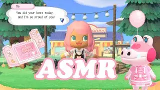 ACNH ASMR ꒰ ♡ ꒱ Small cafe Nook's Cranny build  : whispering rambles  [no midrolls] ˚ ༘♡