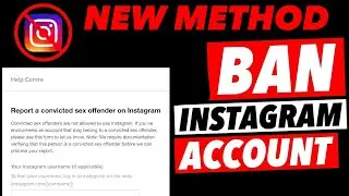 How to ban Instagram account permanently with form in 2025 ?? #instagram #instagrambans