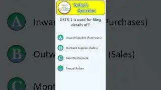 Quick GST Quiz Time! 🔥 | #gstquiz  #commercestudents
