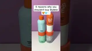 5 reasons why you shouldn&rsquo;t buy Bubble! 🧡🩵🫧 @bubbleskincare #preppy #skincare #trending #fyp