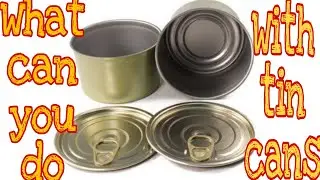 Best out of waste tin cans💡💡2 ideas with 4 tin cans