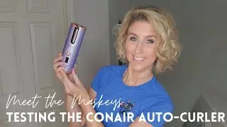 Тестирование автоматической плойки для завивки волос Conair
