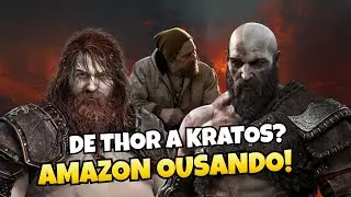 O THOR VIROU KRATOS?! Ryan Hurst &eacute; o Escolhido para a S&eacute;rie de God of War da Amazon!