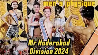 men's physique 2024 Mr Haderabad . bodybuillding contest #fitness