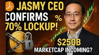 JASMY CEO CONFIRMS 70% LOCKUP!! $250B MARKETCAP