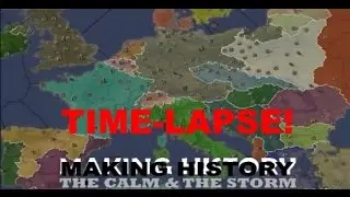 Making History Gold: Europe Time-Lapse (1938-1941)