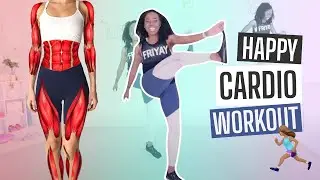 12 Min Happy Cardio - LOW IMPACT Workout 🏃‍♀️