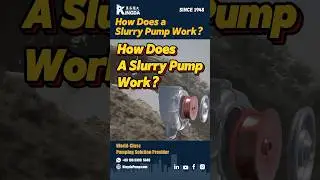 How does a Slurry Pump Works？Slurry pump operating principle #slurrypumpparts #slurrypumpspareparts