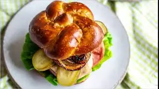 Leberk&auml;se Burger