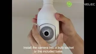 How to connect Symynelec P6 bulb camera to 2.4GHz WiFi?