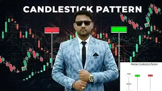 learn candlestick chart pattern in stock market // Hammer candlestick vs hanging man pattern