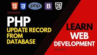 PHP: Update Record From Database