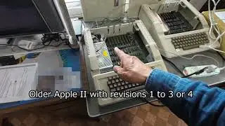 AppleIIの紹介、Apple II 、Plus、Cloneの違いなど説明します。約５０年前の代物です。動かすのは大変です。APPLE II で遊ぼう　④