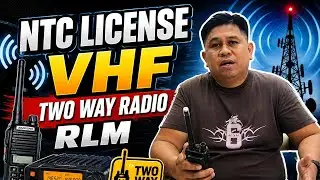 NTC LICENSE VHF TWO WAY  RADIO | RLM RADIO LICENSE SEMINAR | MOTO DMACZ