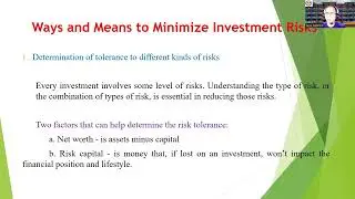 Ways to Minimize Investment Risk