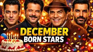 December Born Bollywood Stars | Full List 🔥| GupshupNaka | Birthday 