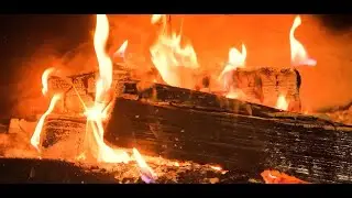 Fireplace White Noise | 10 Hours Cozy Fire Sounds