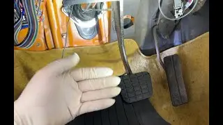 How to adjust brake pedal on 67-72 Chevy GMC truck. Lower brake pedal for more comfortable driving