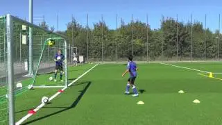 Fussballtraining: Kopfball mit Pendelball - Kopfball - Technik