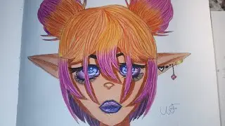🌸✴️ enjoy my speed paint of my oc Nanisha✴️🌸