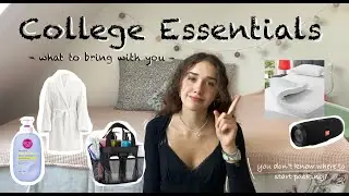 ULTIMATE COLLEGE ESSENTIALS guide 📚🧳(what to pack for college)