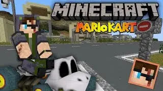 MARIO KART IN MINECRAFT | Better Mic Soon