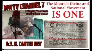 The Divine and National Movement Is One-  K Carter Bey