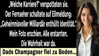 Bei Papas Party verspotteten sie meine Karriere — doch dann machte mein Imperium Schlagzeilen