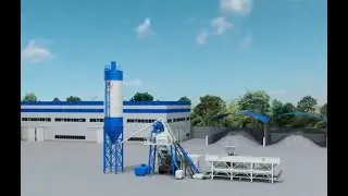Concrete Batching Plant working Procedure || Hengyuan machine #concretemachinery #concreteplant