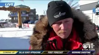 Iditarod 2017 - Mitch Seavey discusses historic win