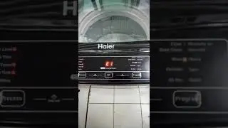 E1 resolve в полностью автоматической стиральной машине Haier HWM 120-1789