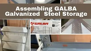 Assembling GALBA Galvanized Steel Storage Model GB28-5 | Paperie Crafts Ph