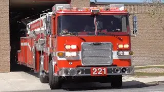 SBCoFD Medic Truck 221 Responding