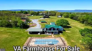 Virginia Farmhouses For Sale | $319k | Old Farmhouse | Virginia Real For Sale | Pastoral Land