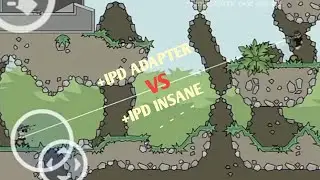 MINI MILITIA - 1vs1 with +IPD ADAPTER DA2 SNIPER OUTPOST 1vs1