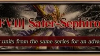 (FFBE Series Boss Battle) [FFVII] Safer-Sephiroth- 1 turn KO