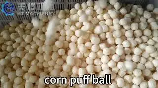 Corn Chips Twin Screw Extruder Puffed Food Production Snacks Food Processing Line