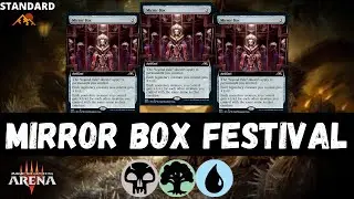 ☠️🌳💧MIRROR BOX IN A STORM SHELL - Mtg Arena [Standard Ranked] [Kamigawa] Deck Guide + Gameplay