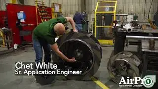 Backward Curved Fan Wheel Demo